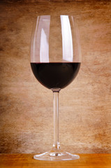 glass of red wine
