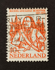 HOLLAND - CIRCA 1950: Stamp printed in the Netherlands