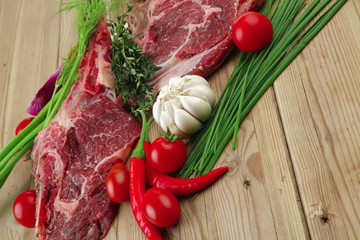 spare ribs with thyme