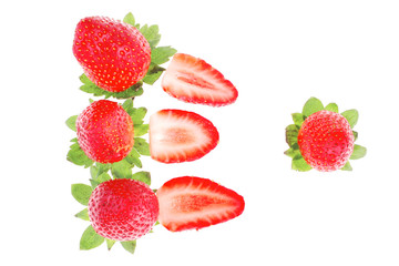 fresh raw strawberry