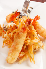 Japanese Cuisine - Tempura Shrimps
