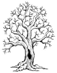 Tree theme drawing 1