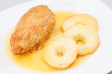 chicken with apple