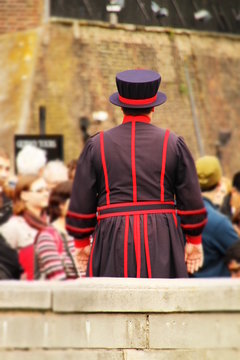 Beefeater in the Tower of London