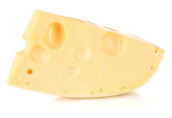 Сheese isolated on white