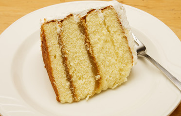 Yellow Cake with Cream Cheese Frosting