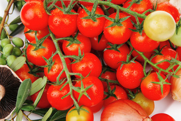 vegetables ready for salad