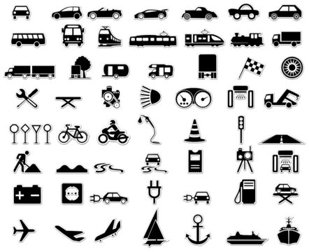 Verkehrssymbole