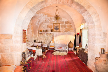 Antiques room in Bethlehem. Palestine, Israel