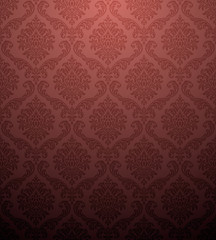 Seamless damask pattern