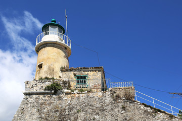 Leuchtturm Altes Fort Kerkyra Korfu