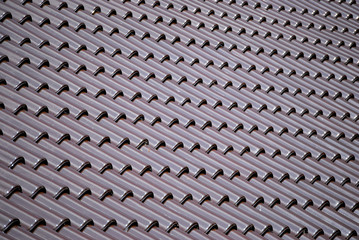 Hintergrund braune Dachziegel