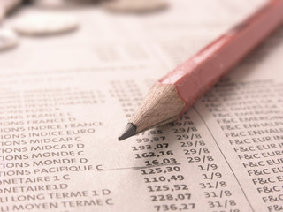 Paper , document and pen