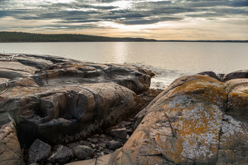 Берег Белого моря. Пейзаж