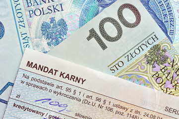 Mandat karny © Tomasz Warszewski
