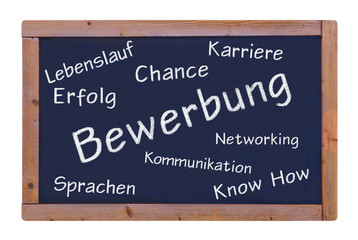 Obraz premium Bewerbung #120612-002