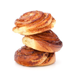 Homemade cream roll