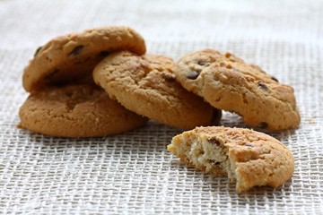 Cookies close up