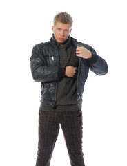 Fototapeta premium Portrait of a handsome young man