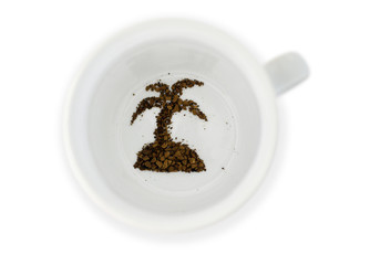 Fortune telling in coffee reading