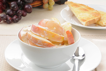 Peaches and cream