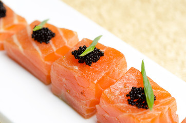 Salmon Slices