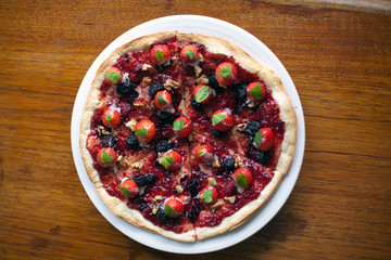 fresh strawberry pie