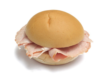 panino al prosciutto_sfondo bianco