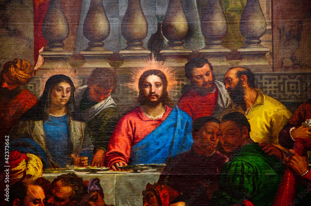 Wall mural The Last Supper.