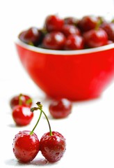 Frische Kirschen