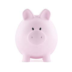 Piggy bank front view