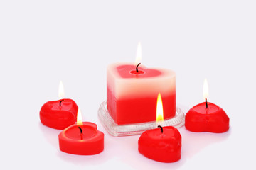 Red candles