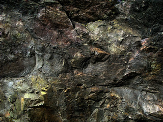 Dark texture Ural stone