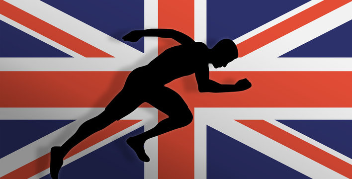 Silhouette Sprinter, L&auml;ufer *** England 2012