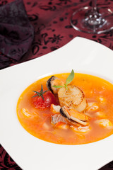 Seafood soup