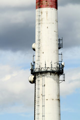 Chimney of an industrial plant