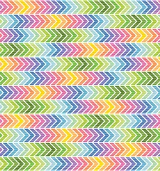 Papier Peint photo Lavable Zigzag motif géométrique sans soudure