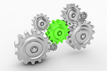 Konzept Teamwork, Sozial, Stärke