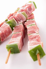 raw skewer
