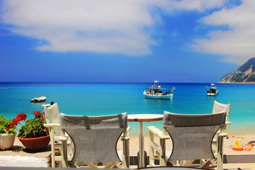 Fishing boat in the Ionian sea