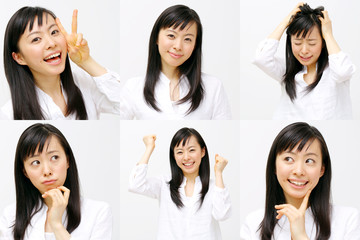 女性の表情