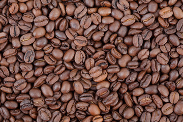 Coffee beans background