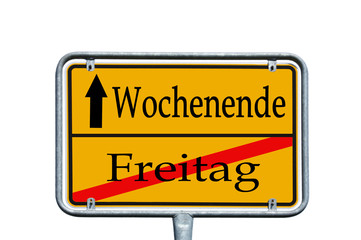 Endlich Wochenende