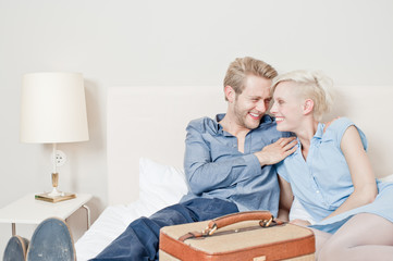 Pärchen im Hotelzimmer