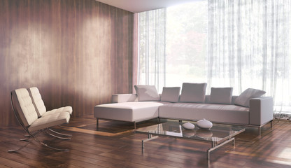 Vintage living room