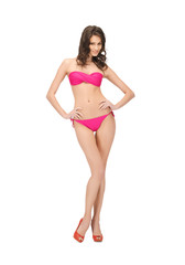 Fototapeta premium beautiful woman in bikini