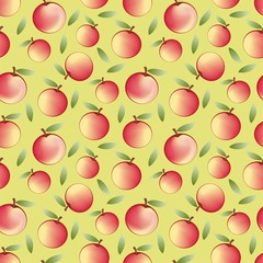 apple - seamless pattern and abstract nature background