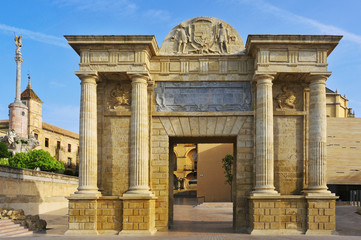 Puerta del Puente in Cordoba, Spain