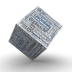 OLED | Organische Leuchtdiode - W&uuml;rfel / Cube