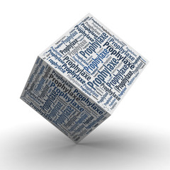 Prophylaxe - W&uuml;rfel / Cube